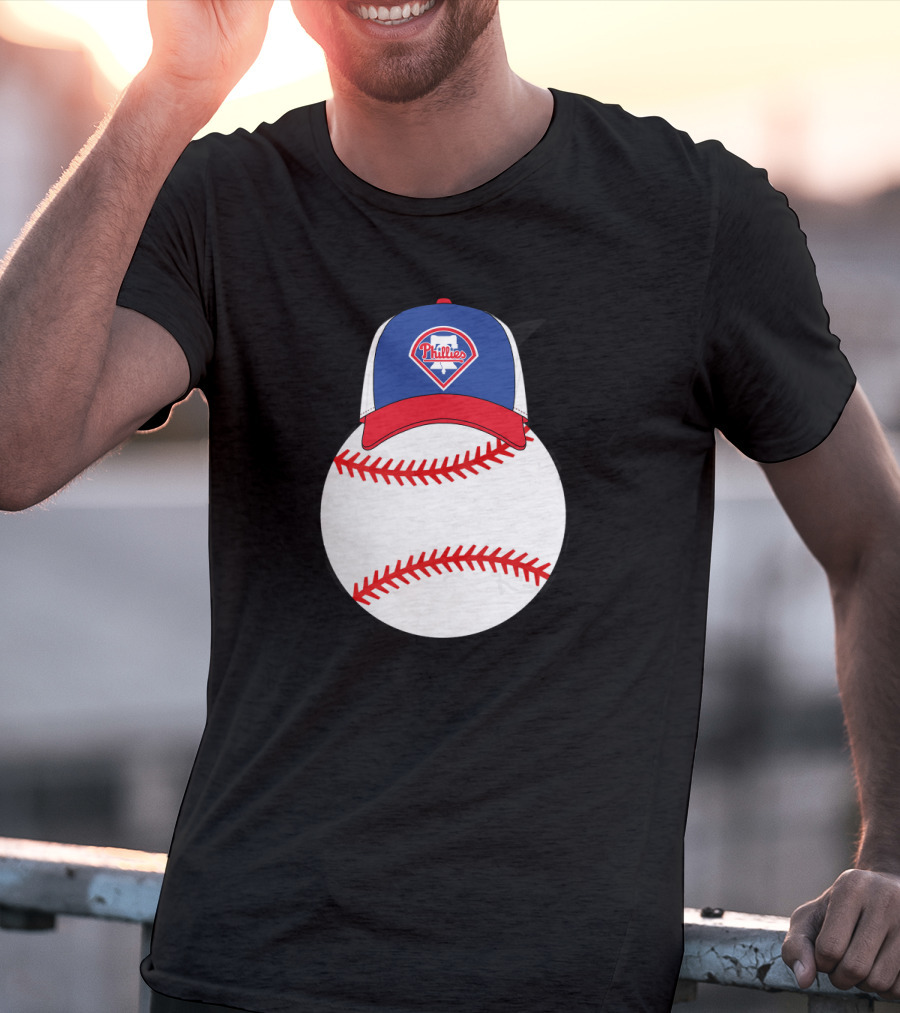 Philadelphia Phillies Mickey Mouse Baseball Hat T-Shirt