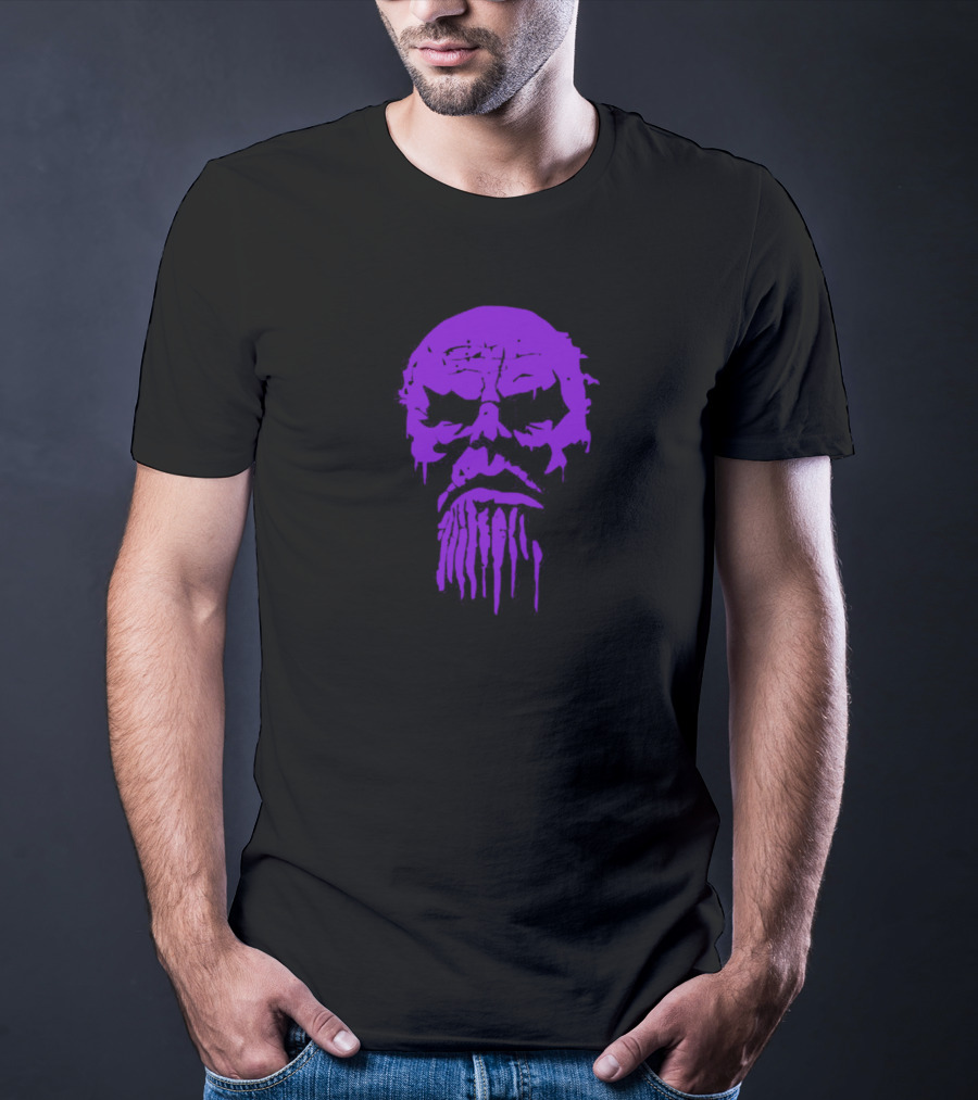 Purple Skull Punisher Thanos Mashup T-Shirt