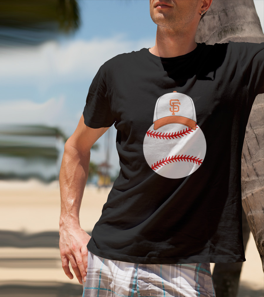 San Francisco Giants Mickey Mouse Ears Baseball Cap T-Shirt
