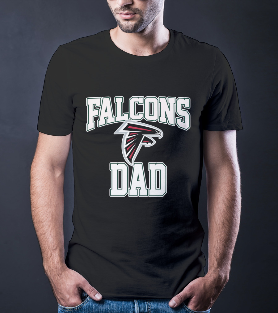 Atlanta Falcons Dad Fathers Day Gift T-Shirt