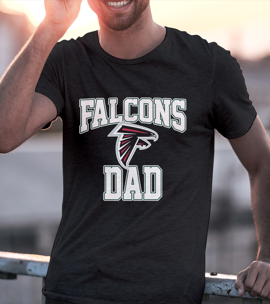Atlanta Falcons Dad Fathers Day Gift T-Shirt