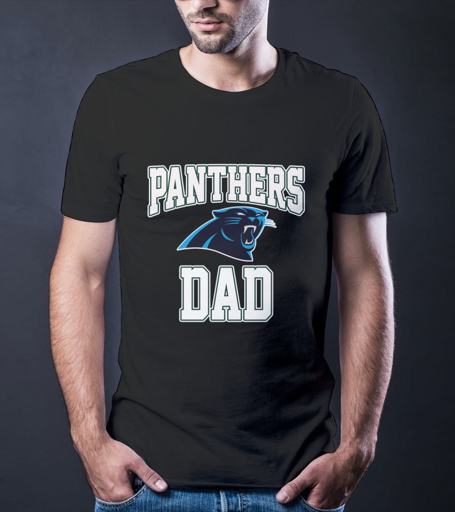 Panthers Dad Carolina Fathers Day T-Shirt