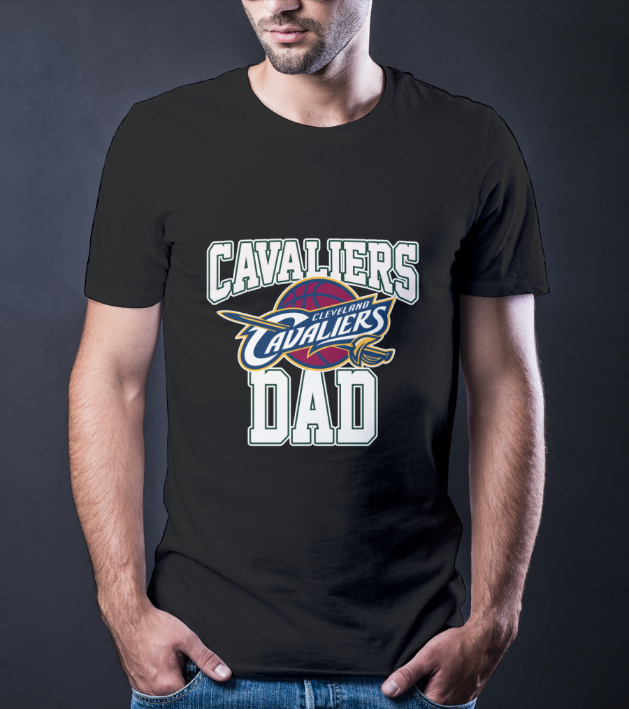 Cleveland Cavaliers Dad Fathers Day Basketball Fan Tribute T-Shirt