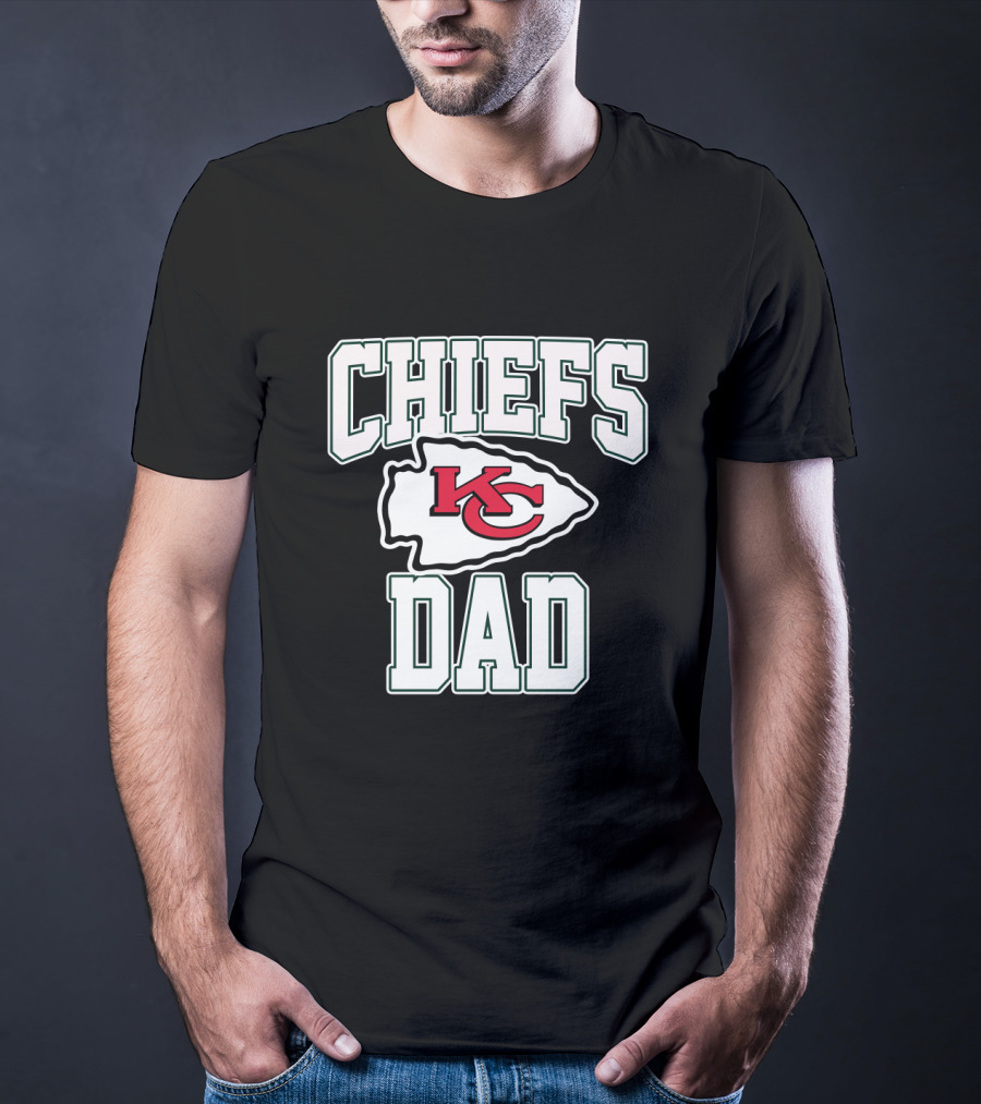 Kansas City Chiefs Dad Father's Day Chiefs T-Shirt
