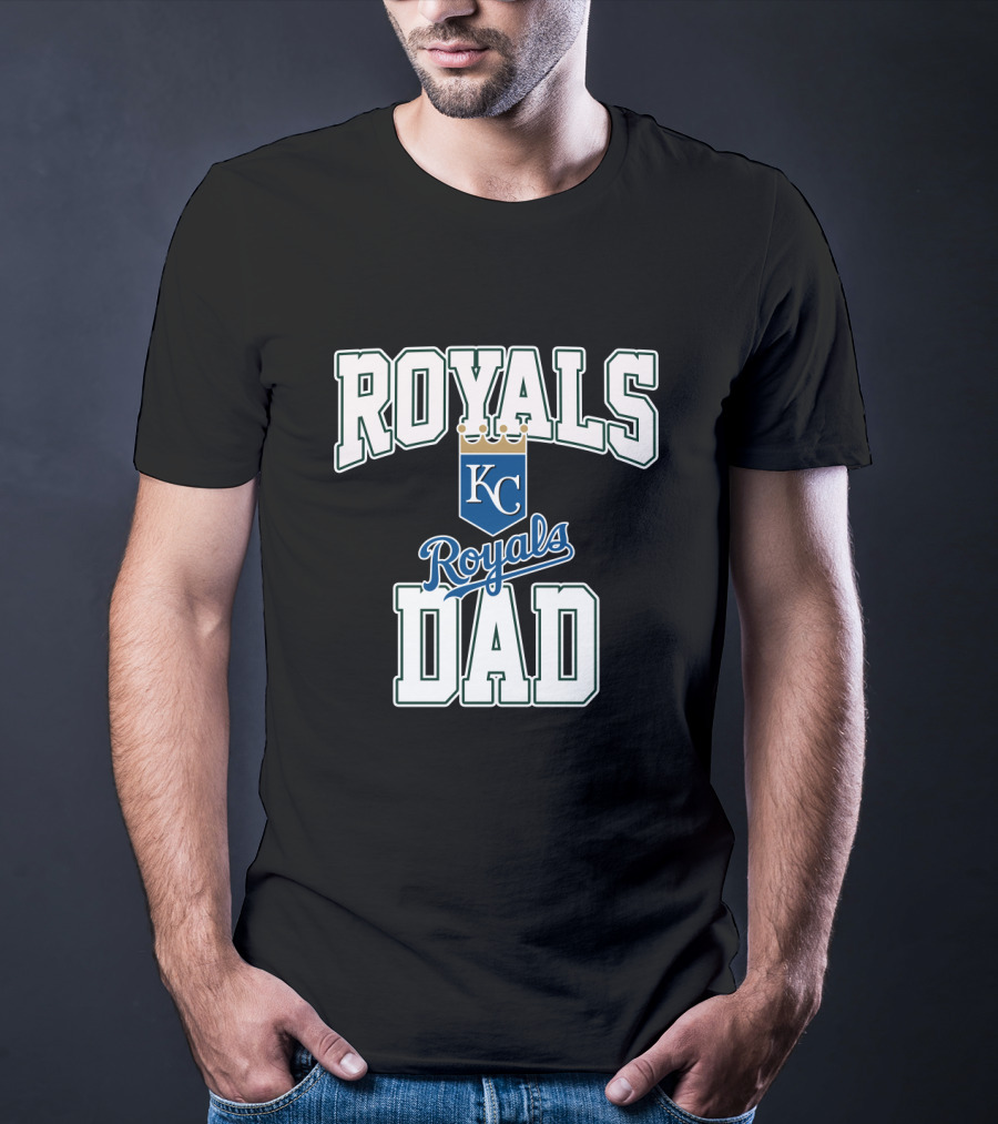 Royals Dad Kc Kansas City Best Fathers Day T-Shirt