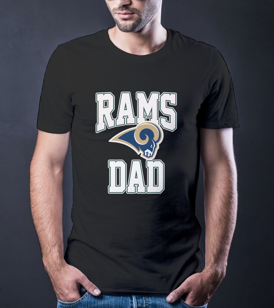 Los Angeles Rams Dad Father's Day Gift T-Shirt