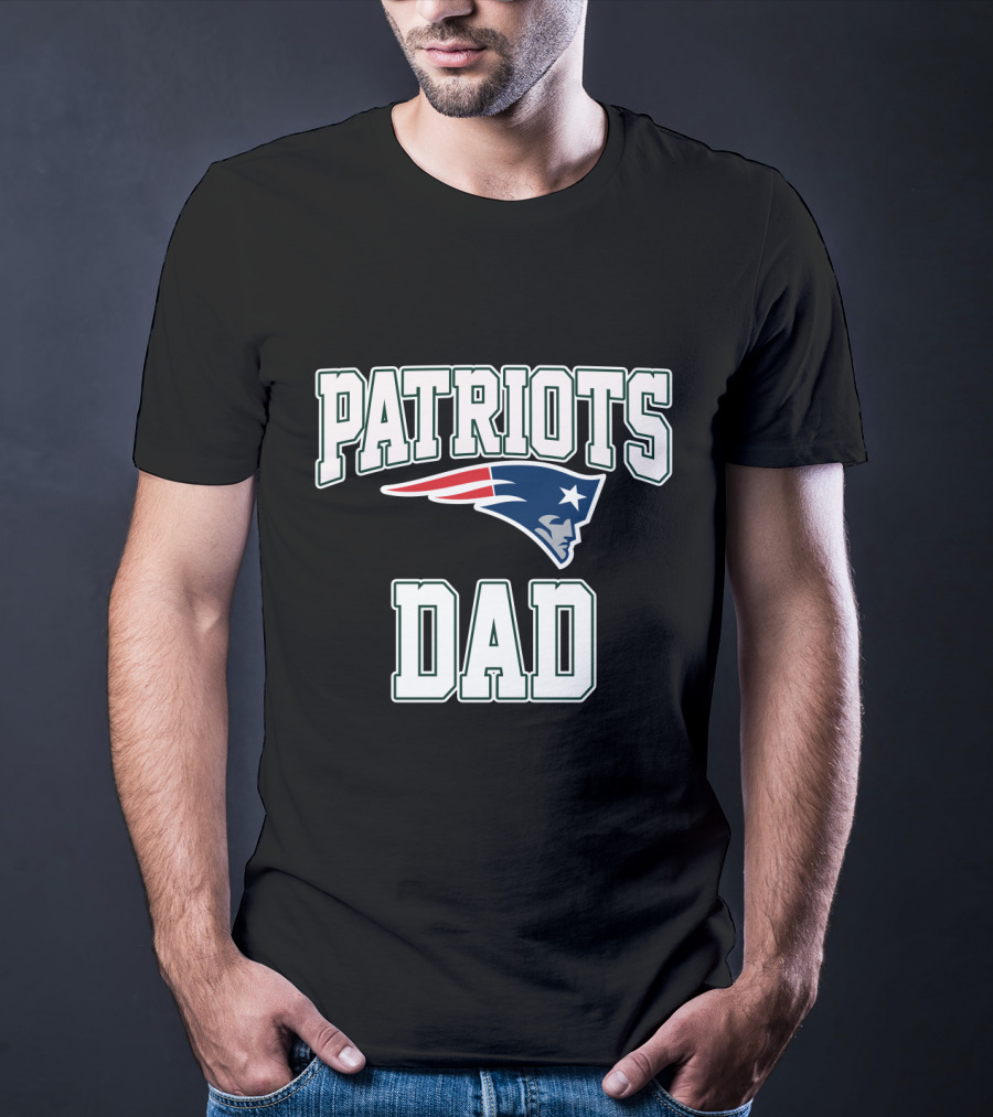 Patriots Dad Fathers Day Best New England Patriots T-Shirt