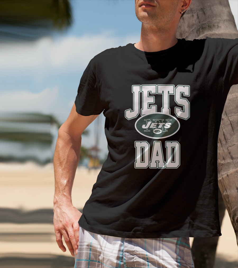 New York Jets Dad Fathers Day Gift T-Shirt