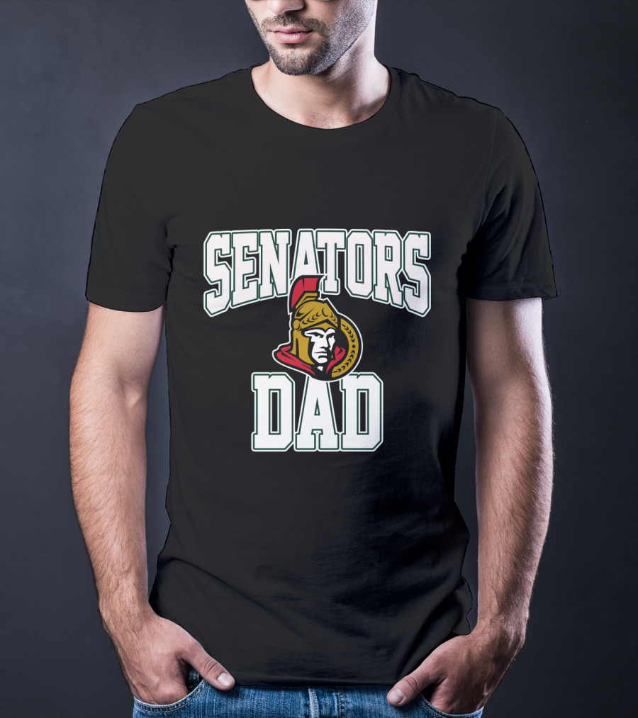 Ottawa Senators Dad NHL Hockey Fan Gift T-Shirt