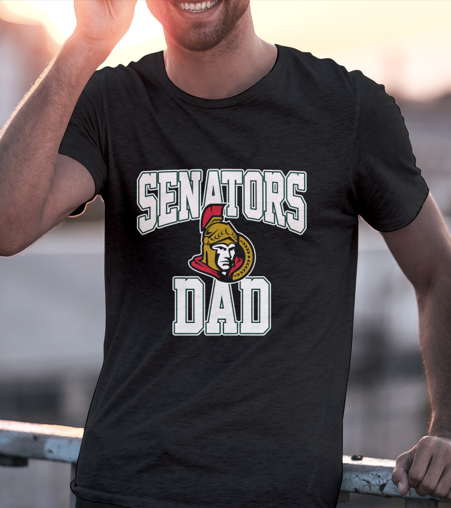 Ottawa Senators Dad NHL Hockey Fan Gift T-Shirt