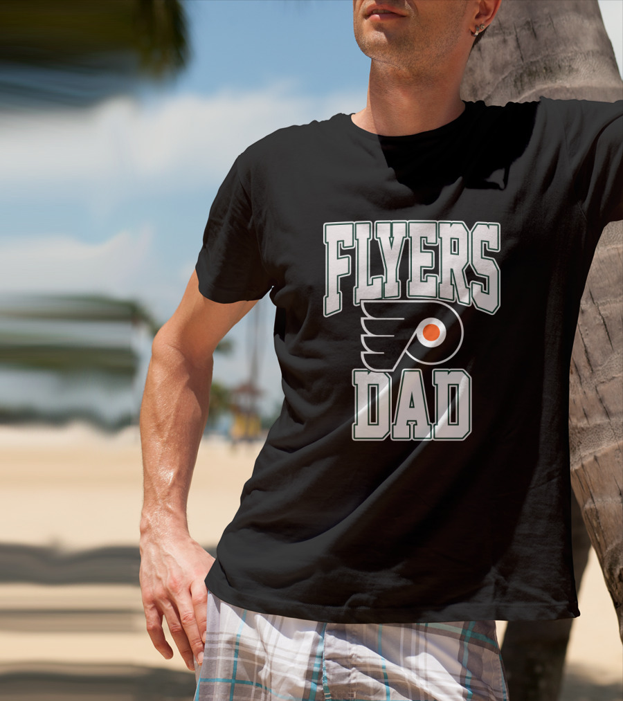 Flyers Dad Philadelphia Hockey T-Shirt