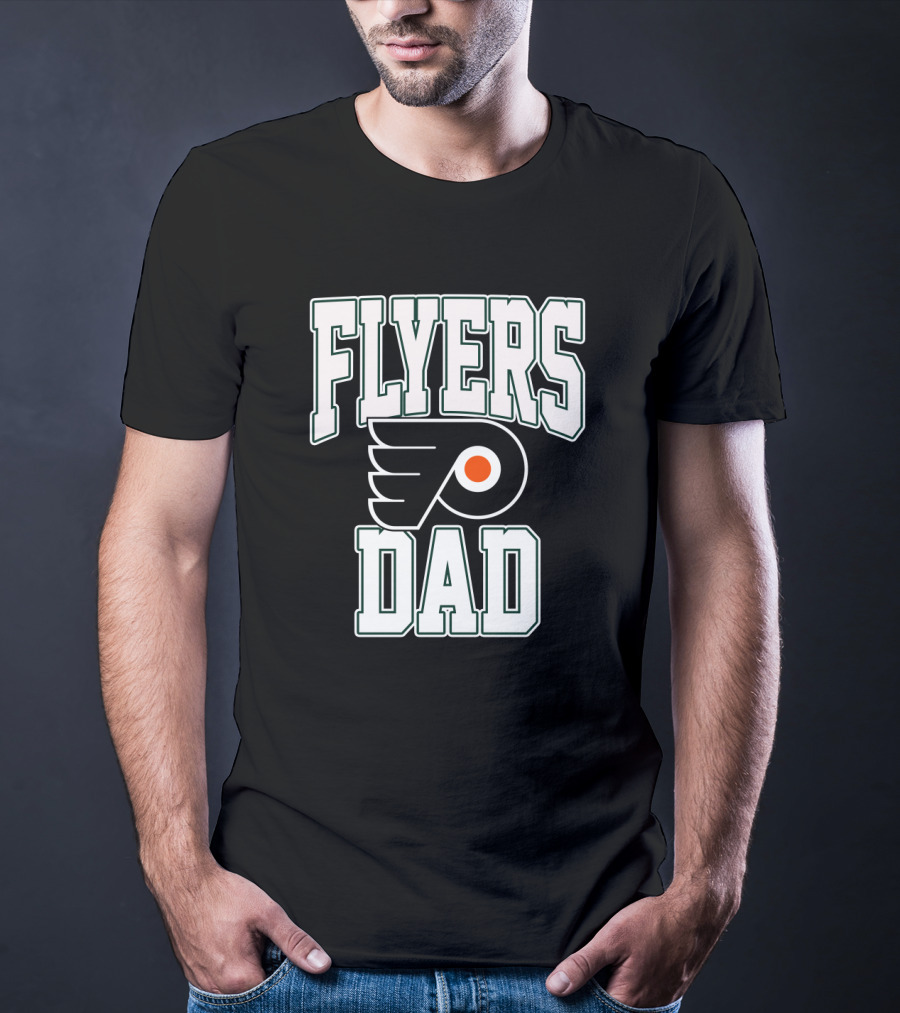 Flyers Dad Philadelphia Hockey T-Shirt