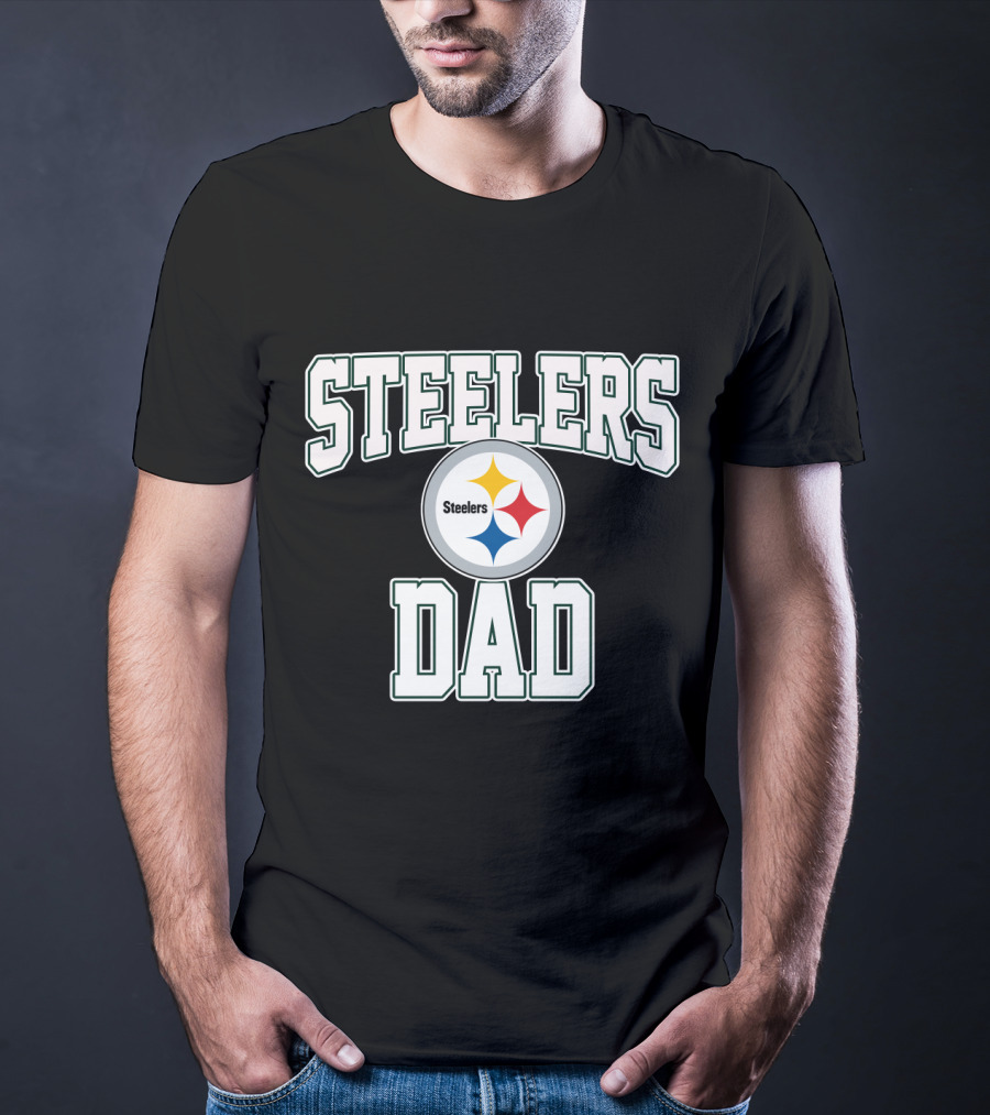 Steelers Dad Best Pittsburgh Fathers Day T-Shirt