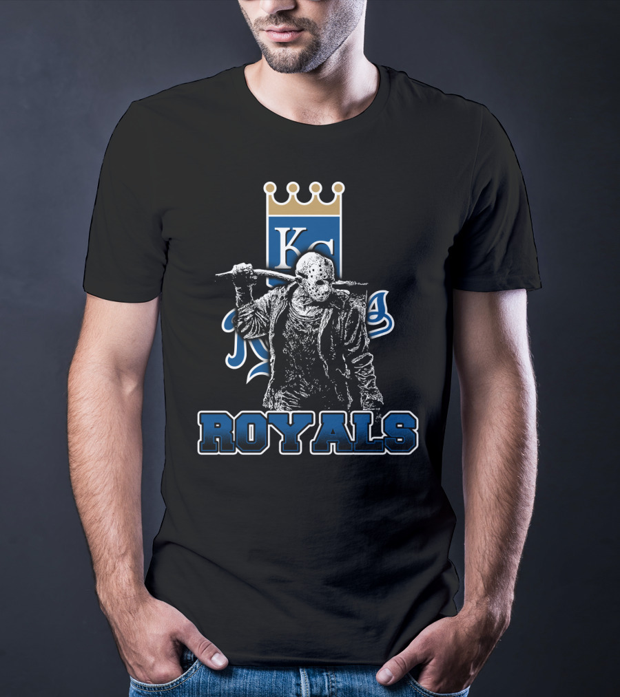 Kansas City Royals Fans Jason Voorhees Mashup T-Shirt