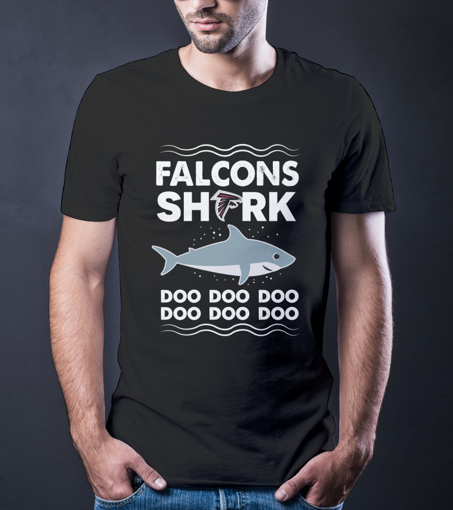 Falcons Shark Doo Doo Doo Atlanta Football Team T-Shirt