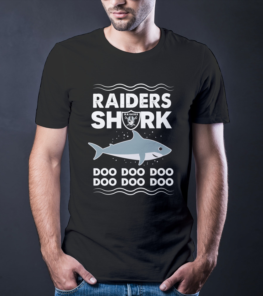Raiders Shark Doo Doo Doo Oakland Raiders T-Shirt