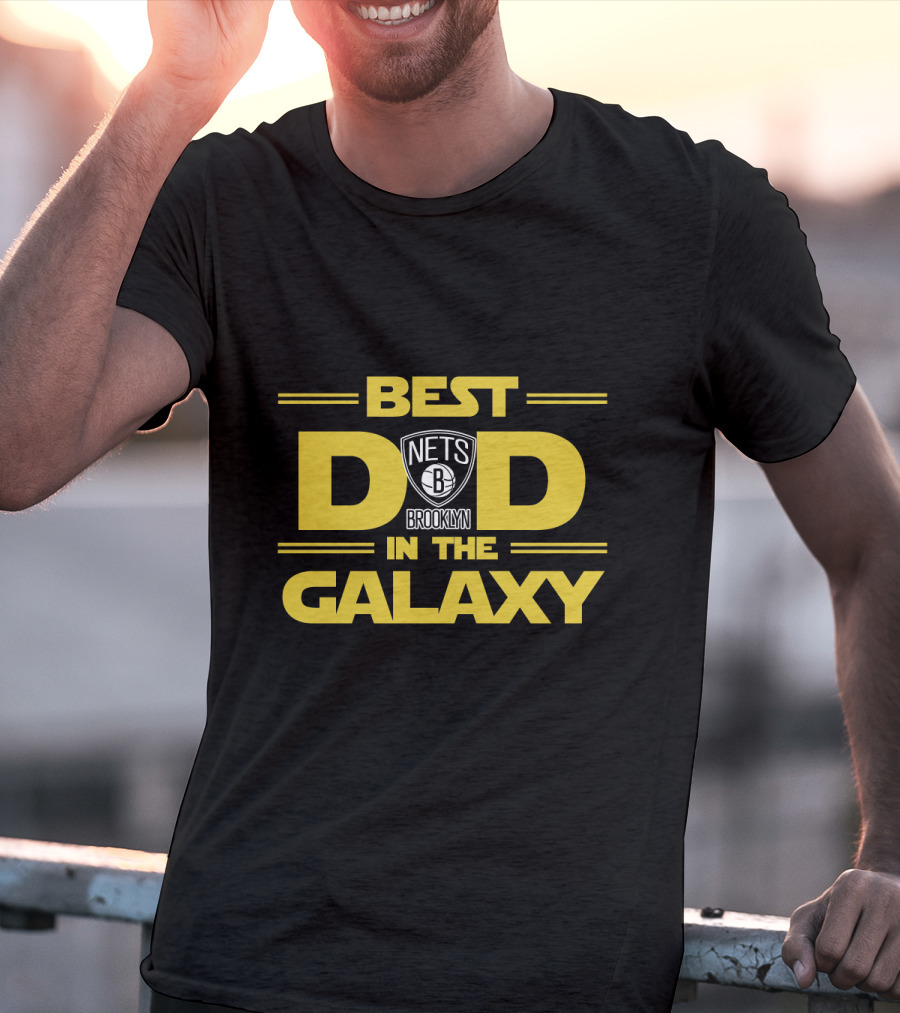 Best Brooklyn Nets Dad In The Galaxy T-Shirt