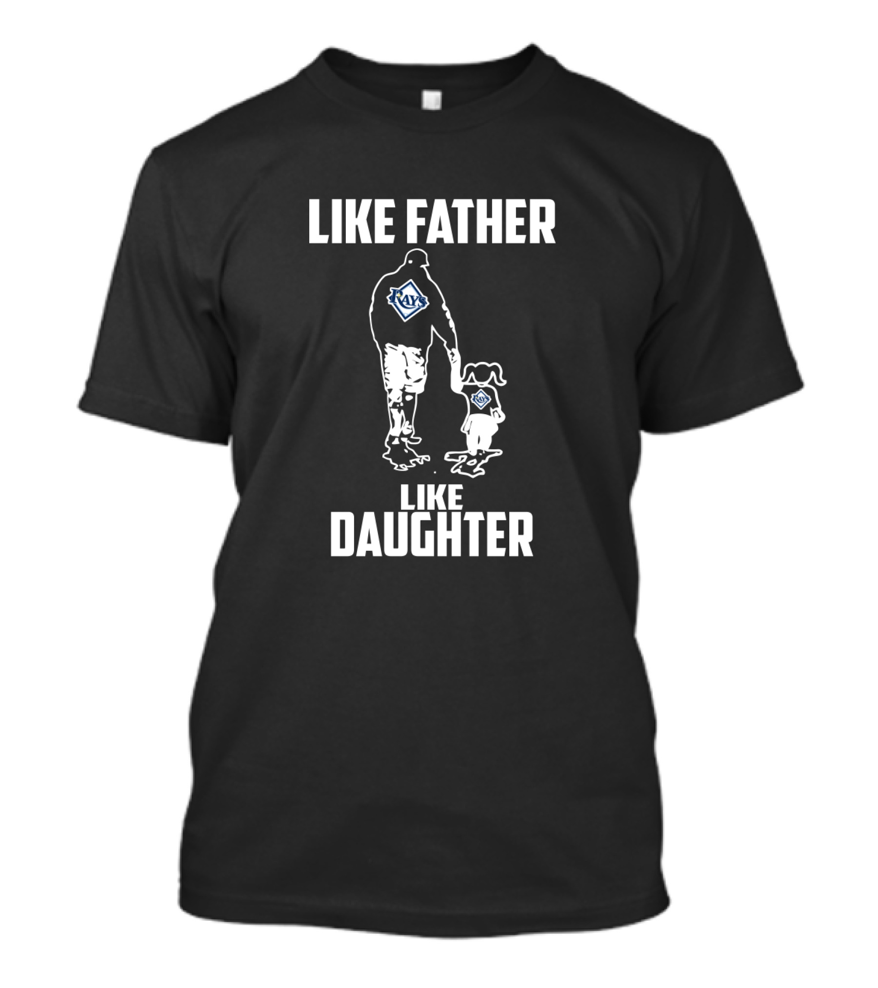 Tampa Bay Rays Like Father Like Daughter T-Shirt