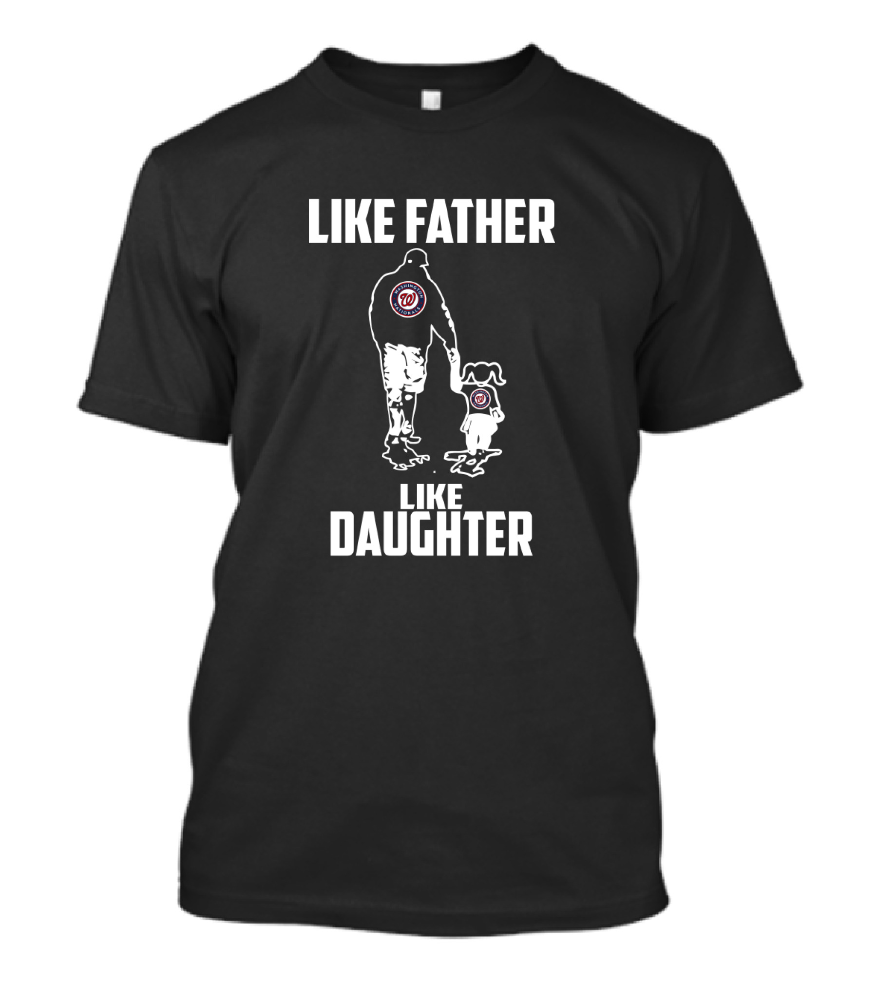 Washington Nationals Like Father Like Daughter T-Shirt