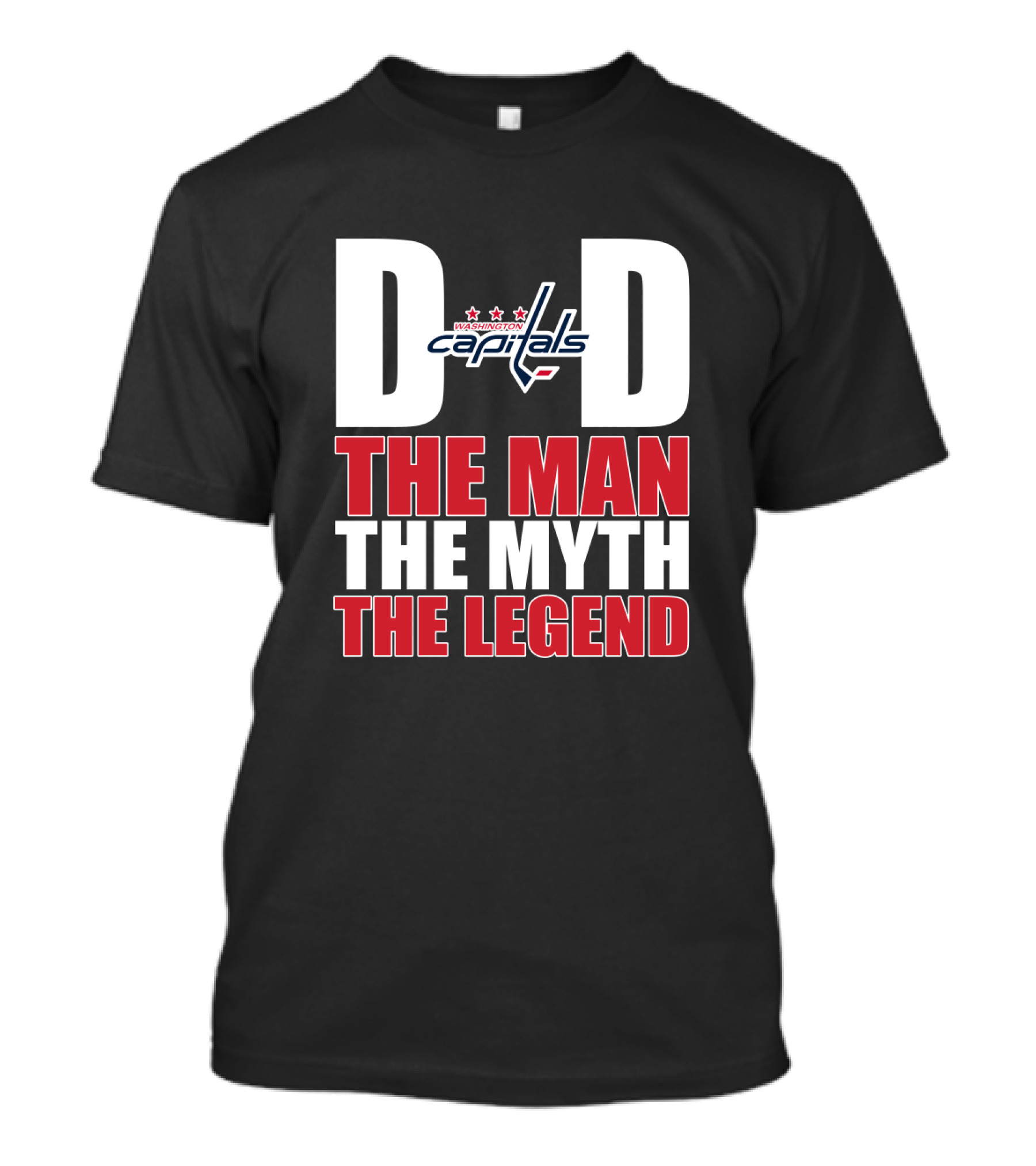 Washington Capitals Dad The Man The Myth The Legend T-Shirt