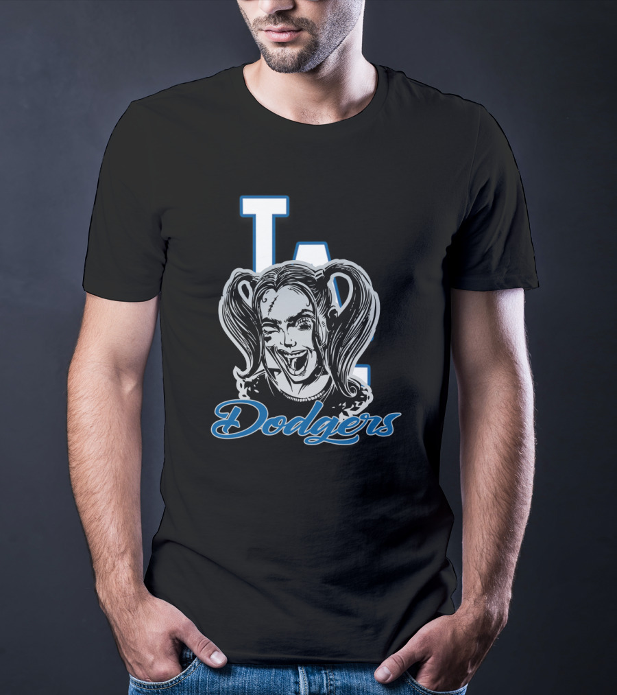 La Dodgers Harley Quinn T-Shirt
