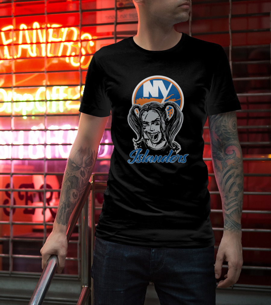 Harley Quinn Ny Islanders T-Shirt