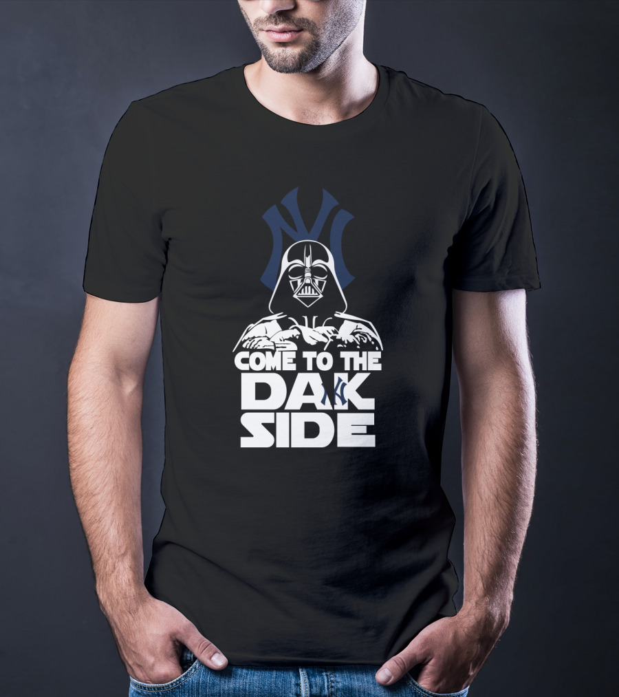 Darth Vader Come To The Dark Side New York Yankees Fans T-Shirt