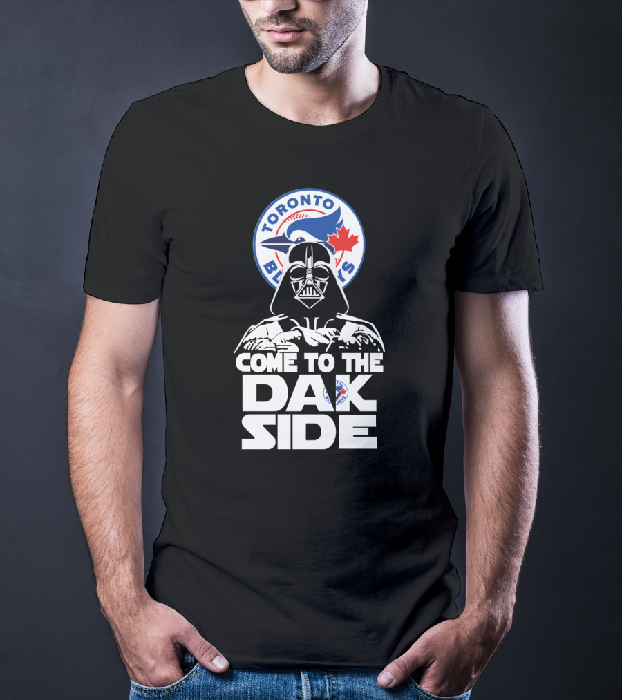 Toronto Blue Jays Darth Vader Come To The Dark Side T-Shirt