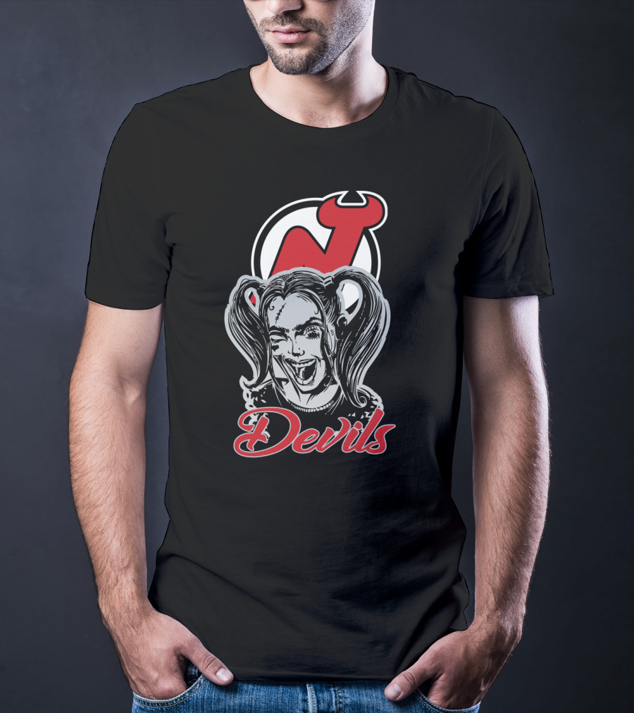 Harley Quinn Devils New Jersey Fans T-Shirt