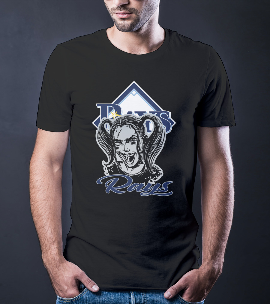 Rays Fans With Harley Quinn Tampa Bay Style T-Shirt