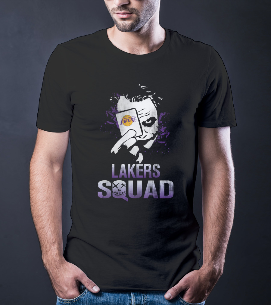 Lakers Squad Joker Card Lakers Fans T-Shirt