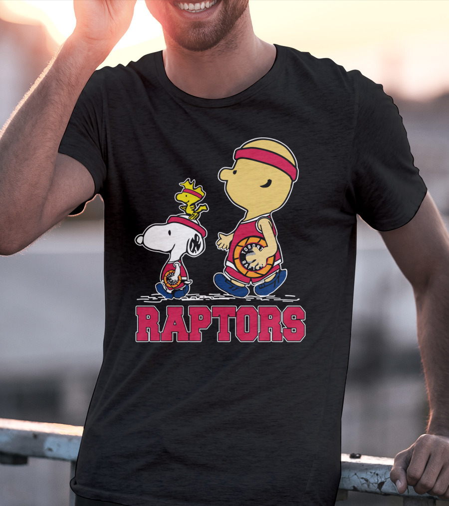 Snoopy Toronto Raptors Woodstock Raptor Fans T-Shirt