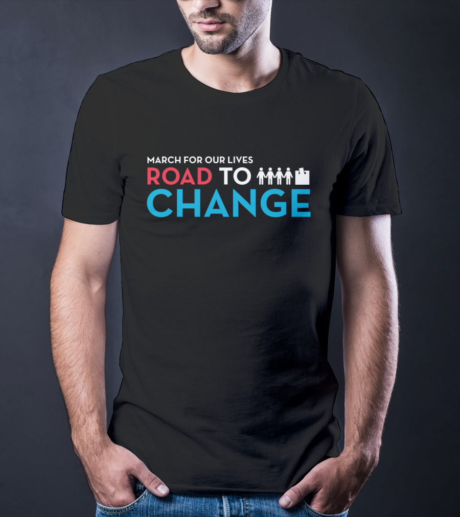March For Our Lives Road To Change People Holding Hands T-Shirt