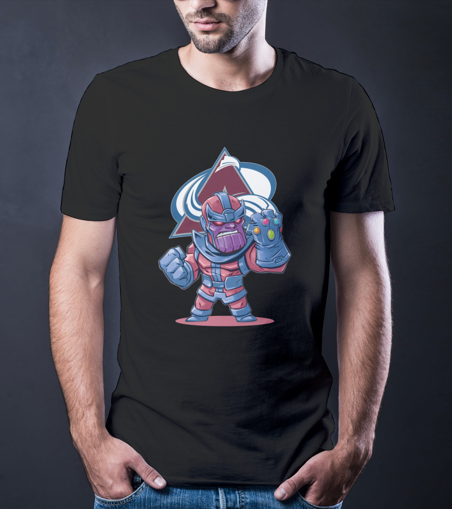 Thanos Colorado Avalanche Crossover T-Shirt