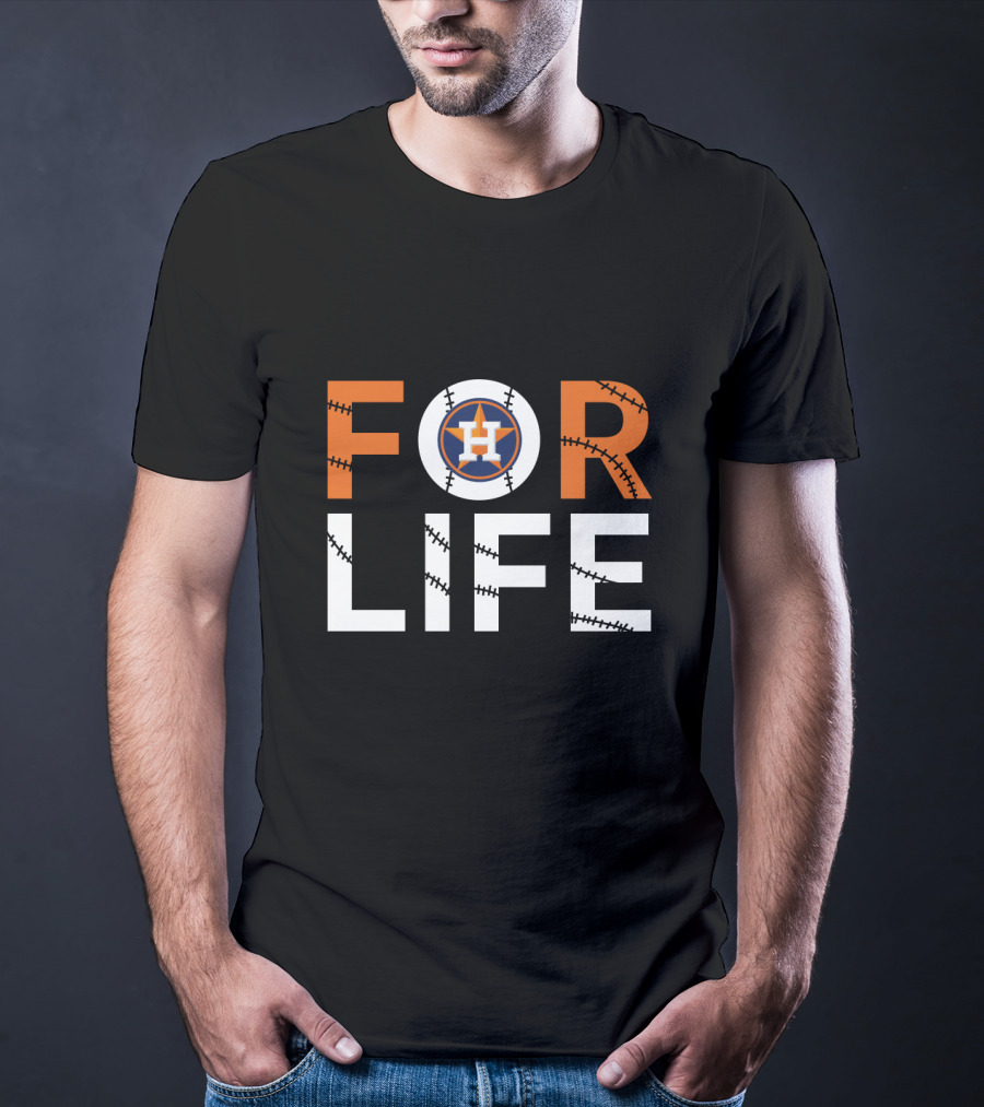 Houston Astros Baseball Logo For Life T-Shirt