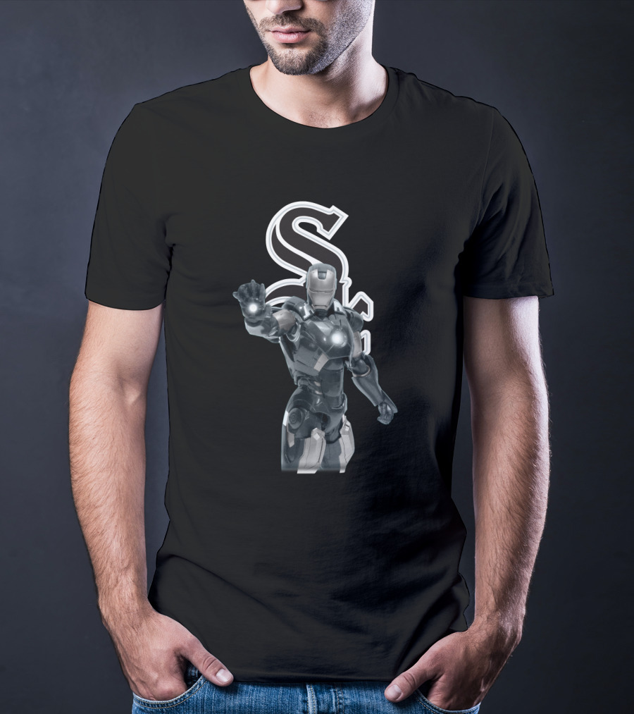 Iron Man Marvel Chicago White Sox Crossover S T-Shirt
