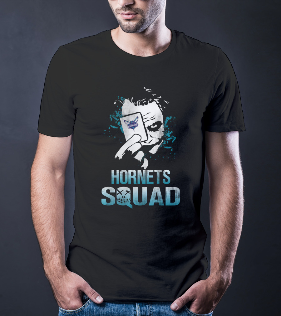 Hornets Squad Charlotte Hornets Joker Card T-Shirt