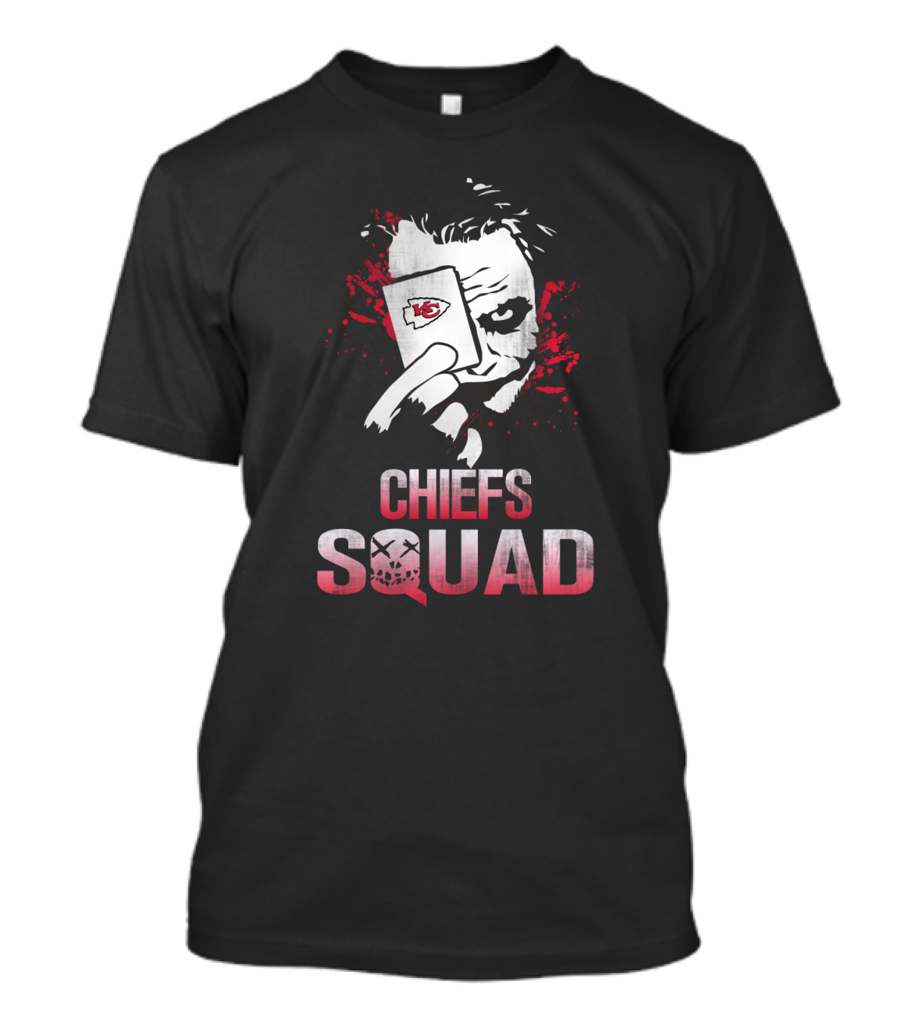 Chiefs Squad Joker Kansas City Chiefs Fans T-Shirt