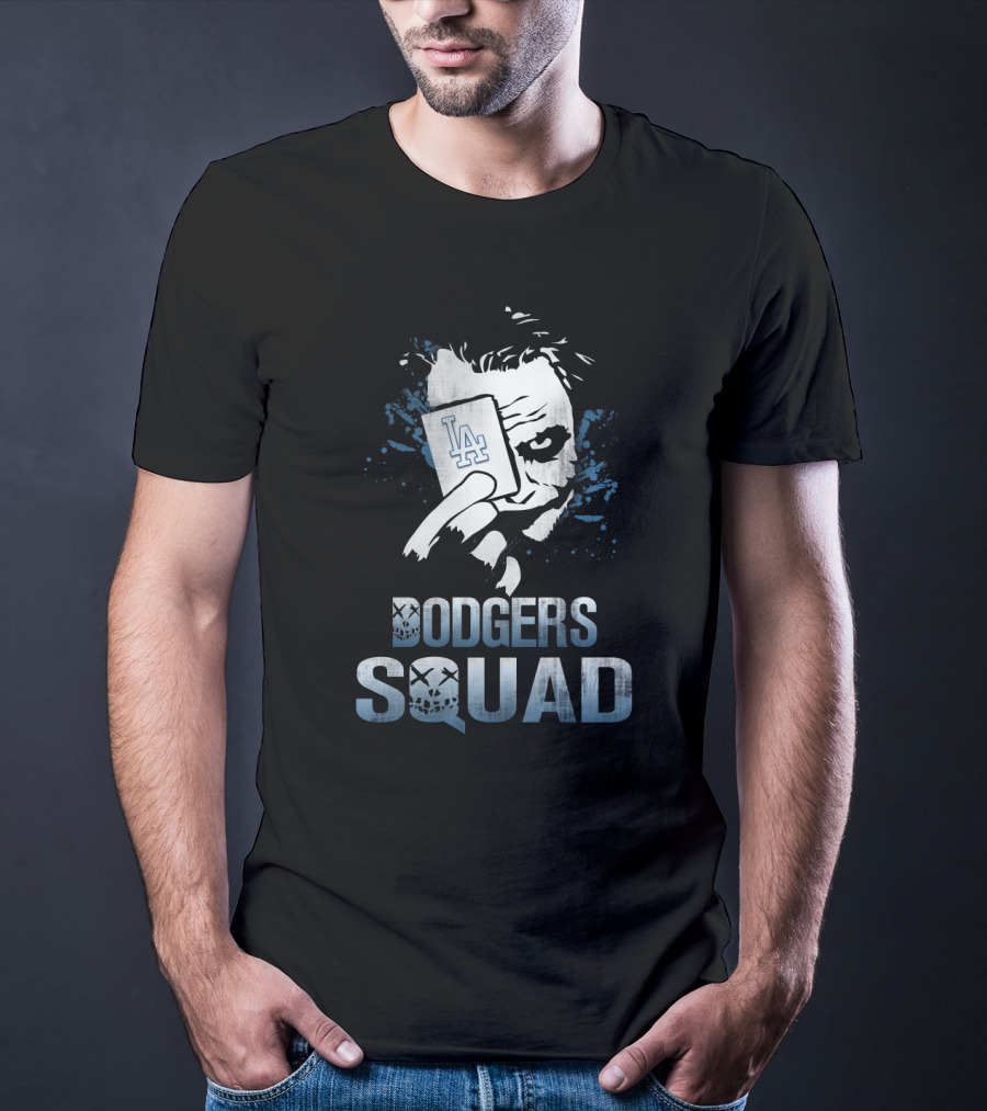 Dodgers Squad Joker LA Los Angeles Dodgers Fans T-Shirt