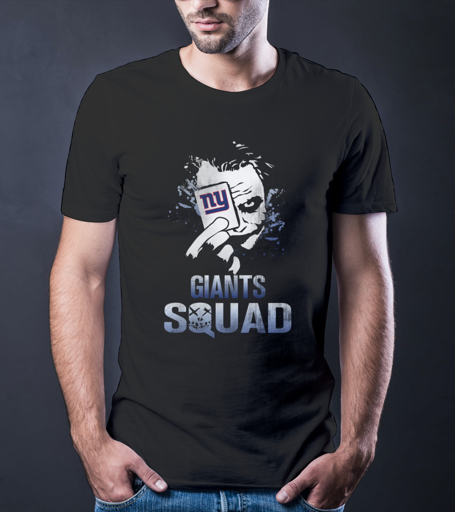 Giants Squad Joker Card New York Giants Fans T-Shirt