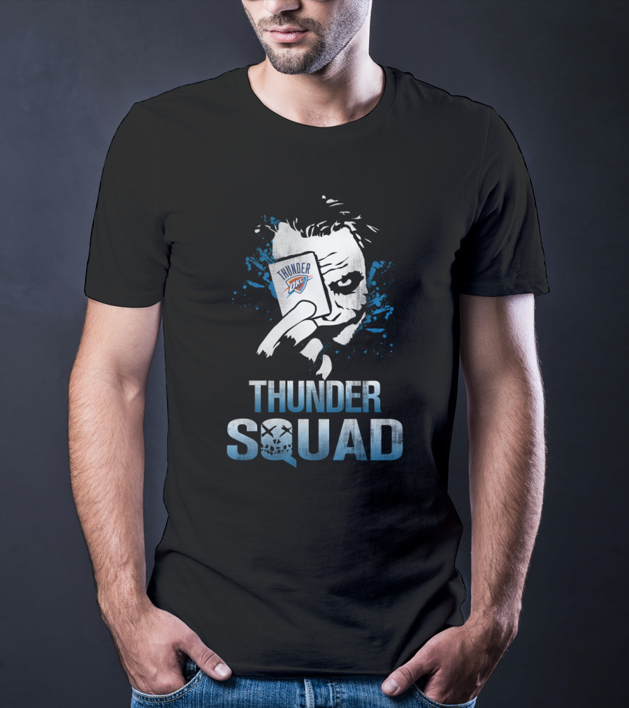 Thunder Squad Joker Thunder Okc Fans T-Shirt