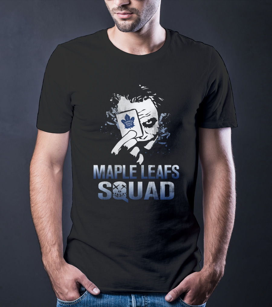 Maple Leafs Squad Joker Card Toronto Hockey Fans T-Shirt
