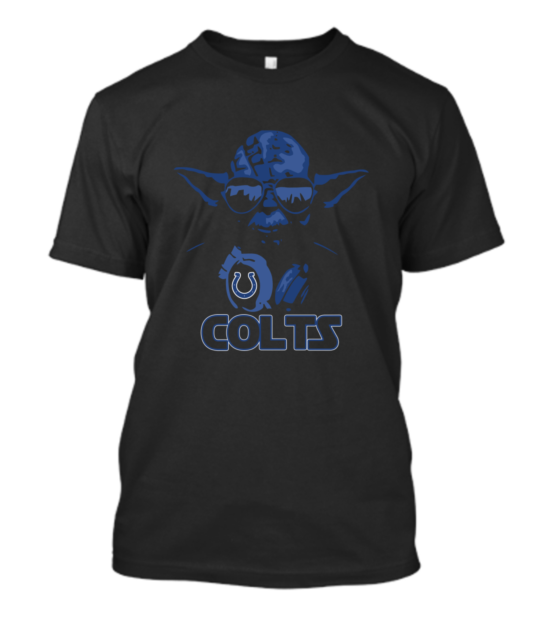 Colts Yoda Star Wars Indianapolis Fans T-Shirt