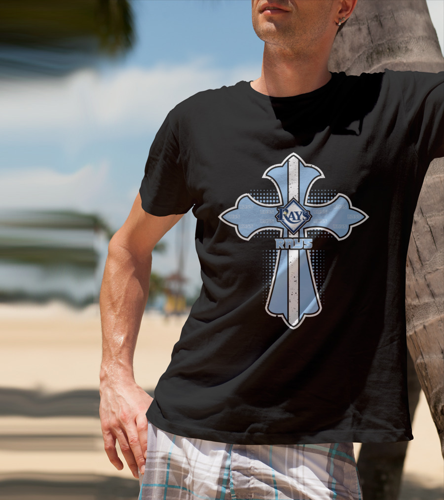 Rays Cross For Jesus And Tampa Bay Rays Fans T-Shirt