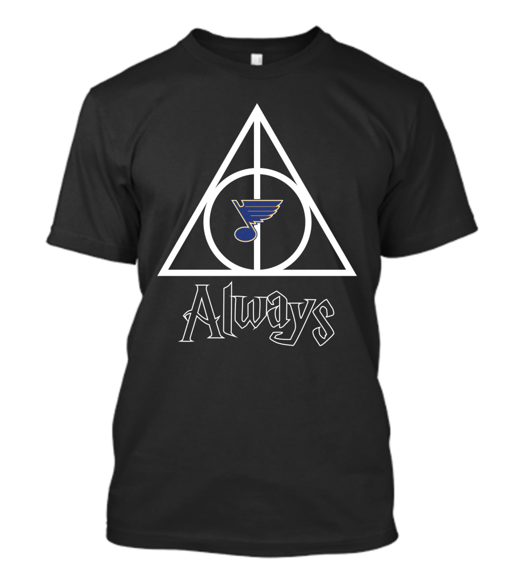 St. Louis Blues Deathly Hallows Always T-Shirt