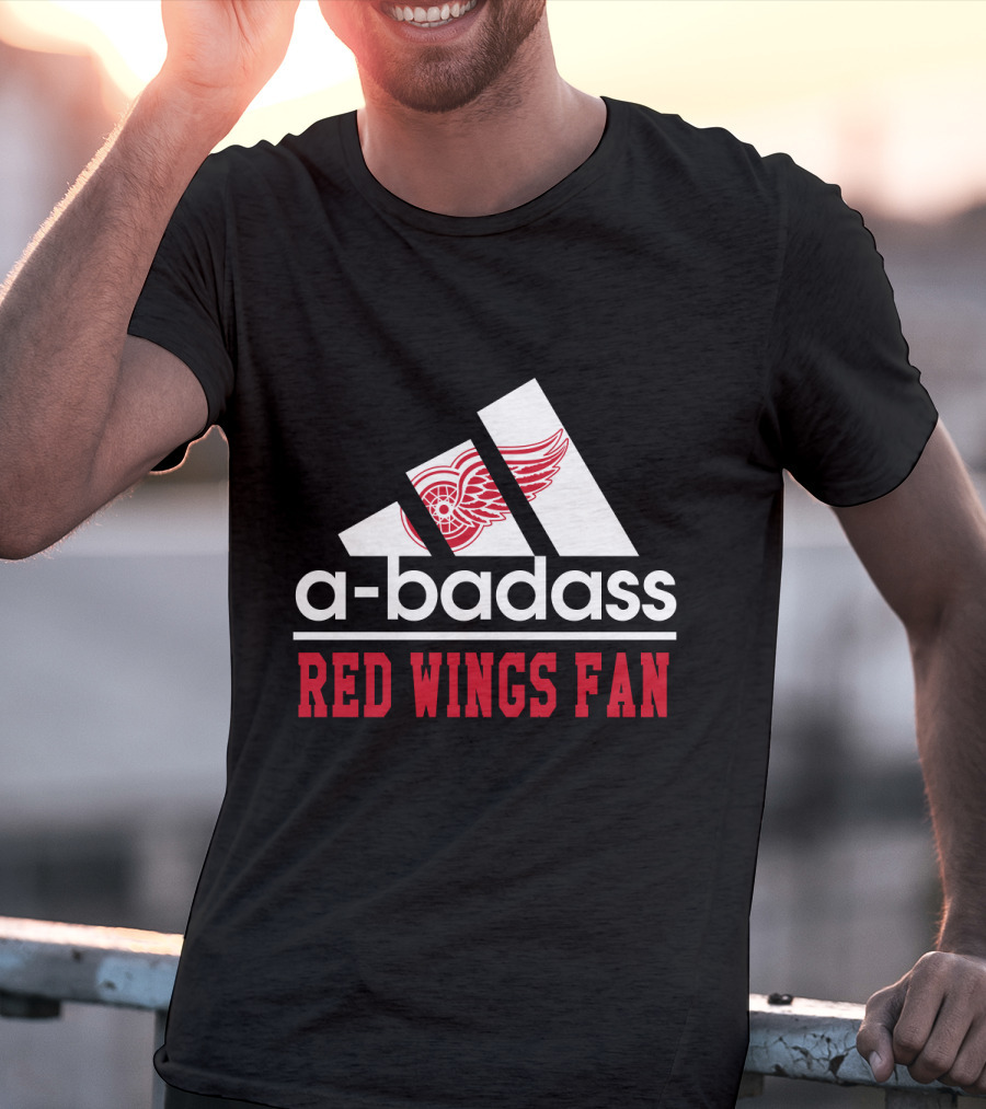 Detroit Red Wings Fan A-badass T-Shirt