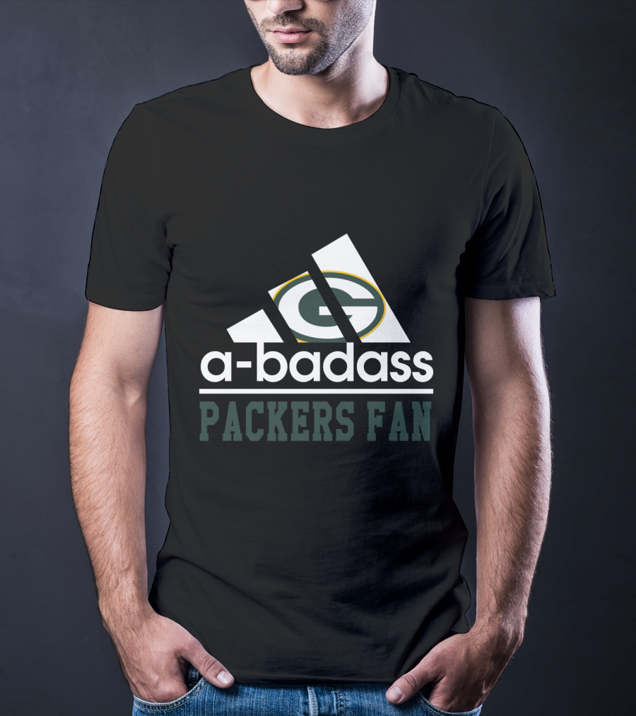 Green Bay Packers A-Badass Packers Fan T-Shirt