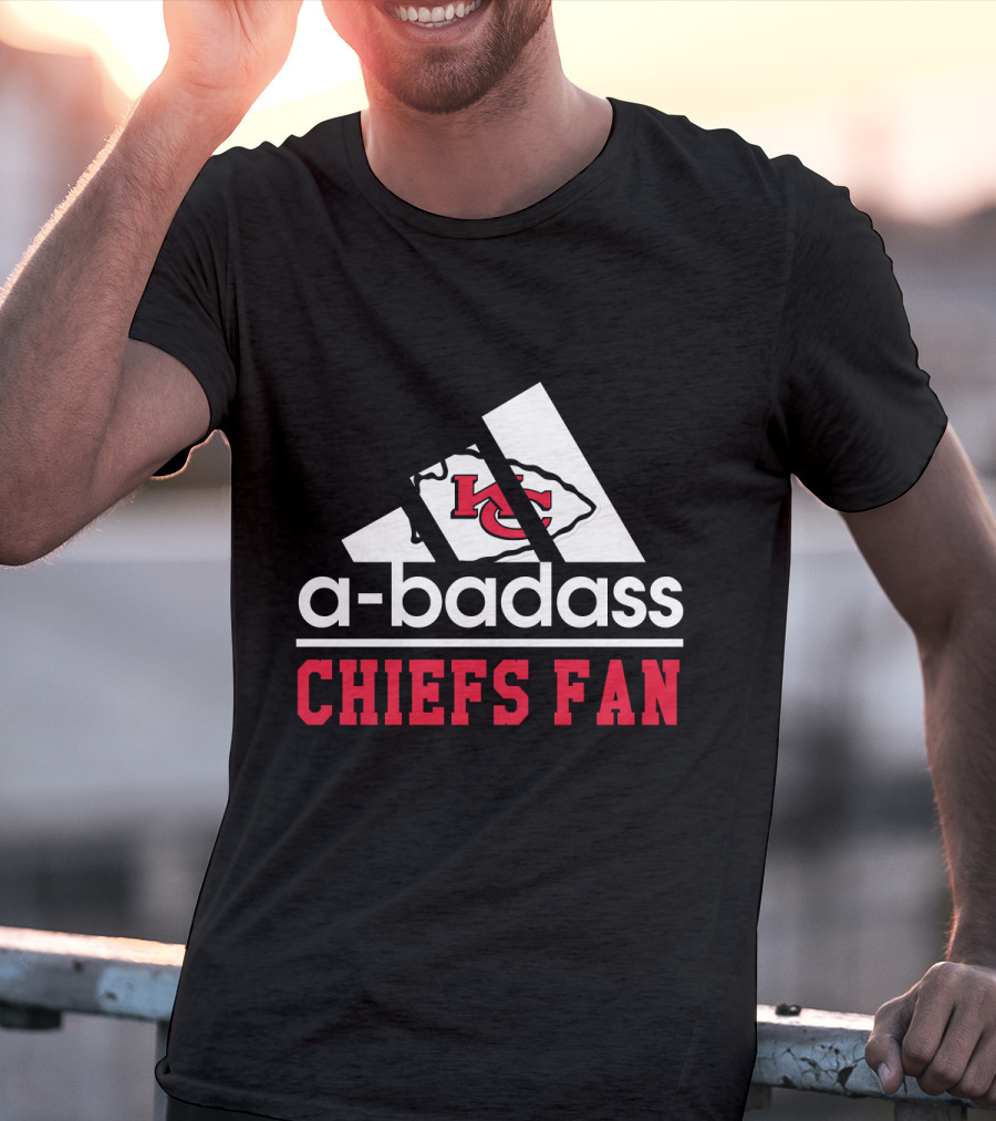 A-Badass Chiefs Fan Kansas City Chiefs T-Shirt