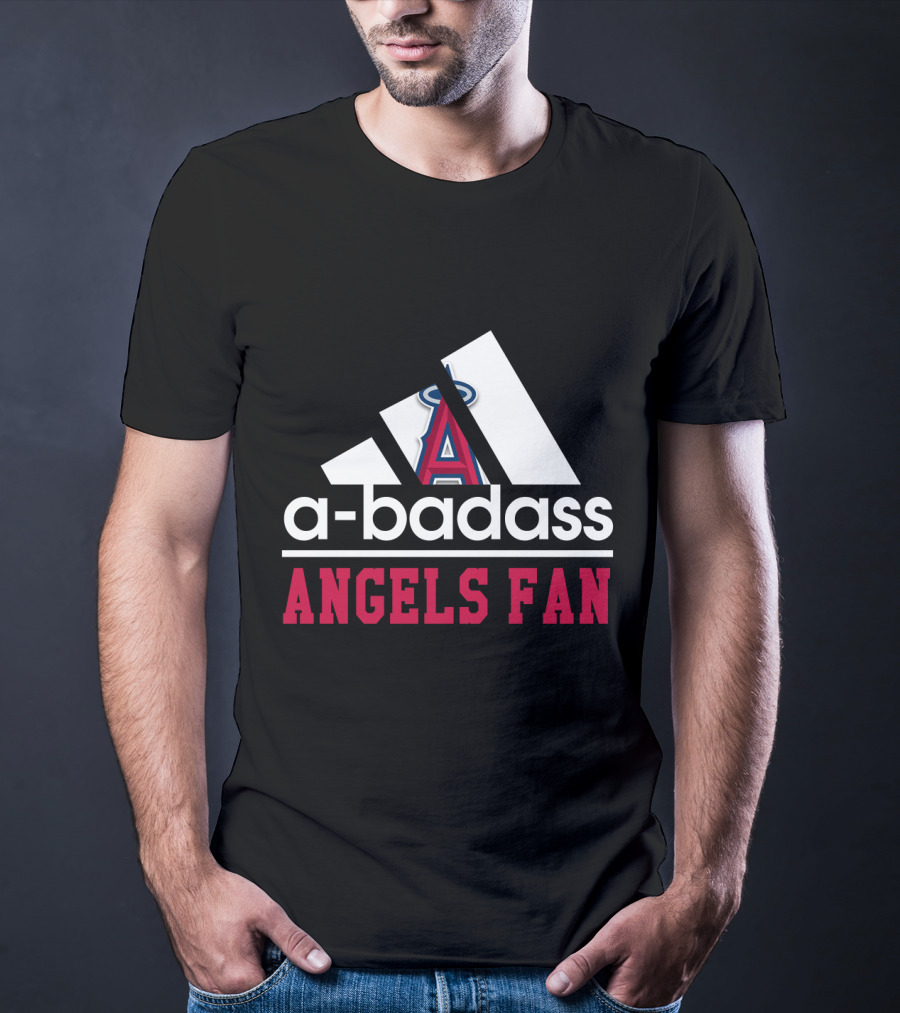 Los Angeles Angels A-Badass Angels Fan T-Shirt