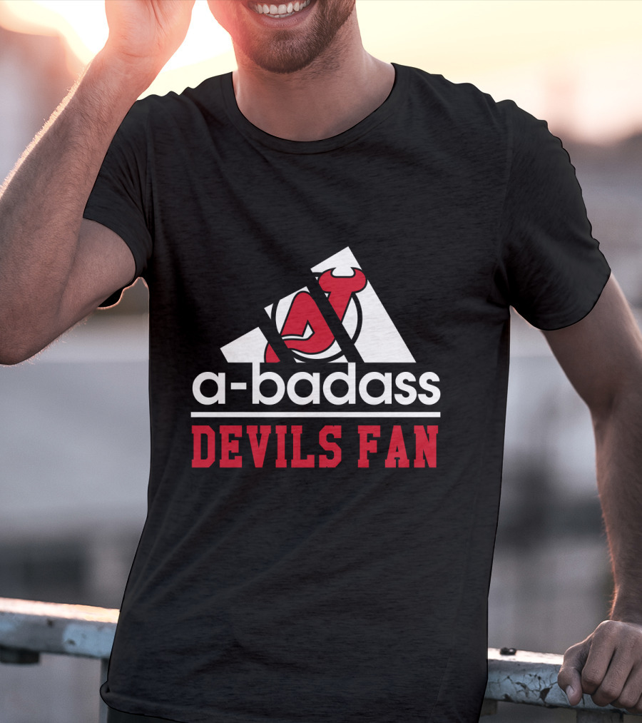A-Badass Devils Fan New Jersey Devils T-Shirt